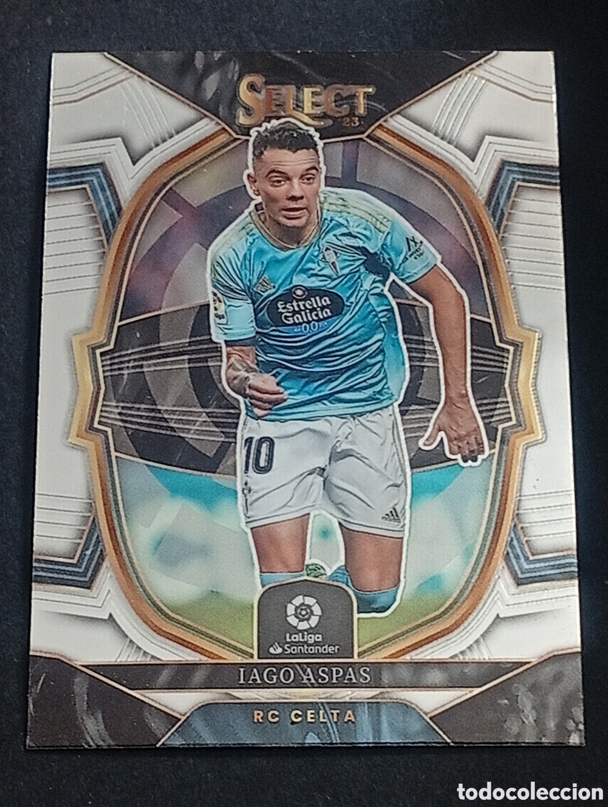 Cromos de F&uacute;tbol: 54 base IAGO ASPAS CELTA DE VIGO PANINI SELECT LA LIGA 2022 2023 22 23 CROMOS MEGACRACKS TOPPS