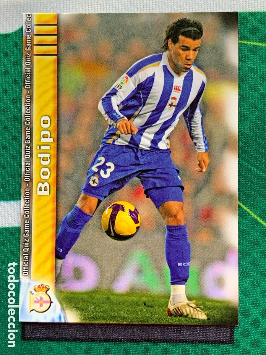 Cromos de F&uacute;tbol: 183 Bodipo Deportivo Base card MUNDICROMO FICHAS LIGA 2009 2010 09 10