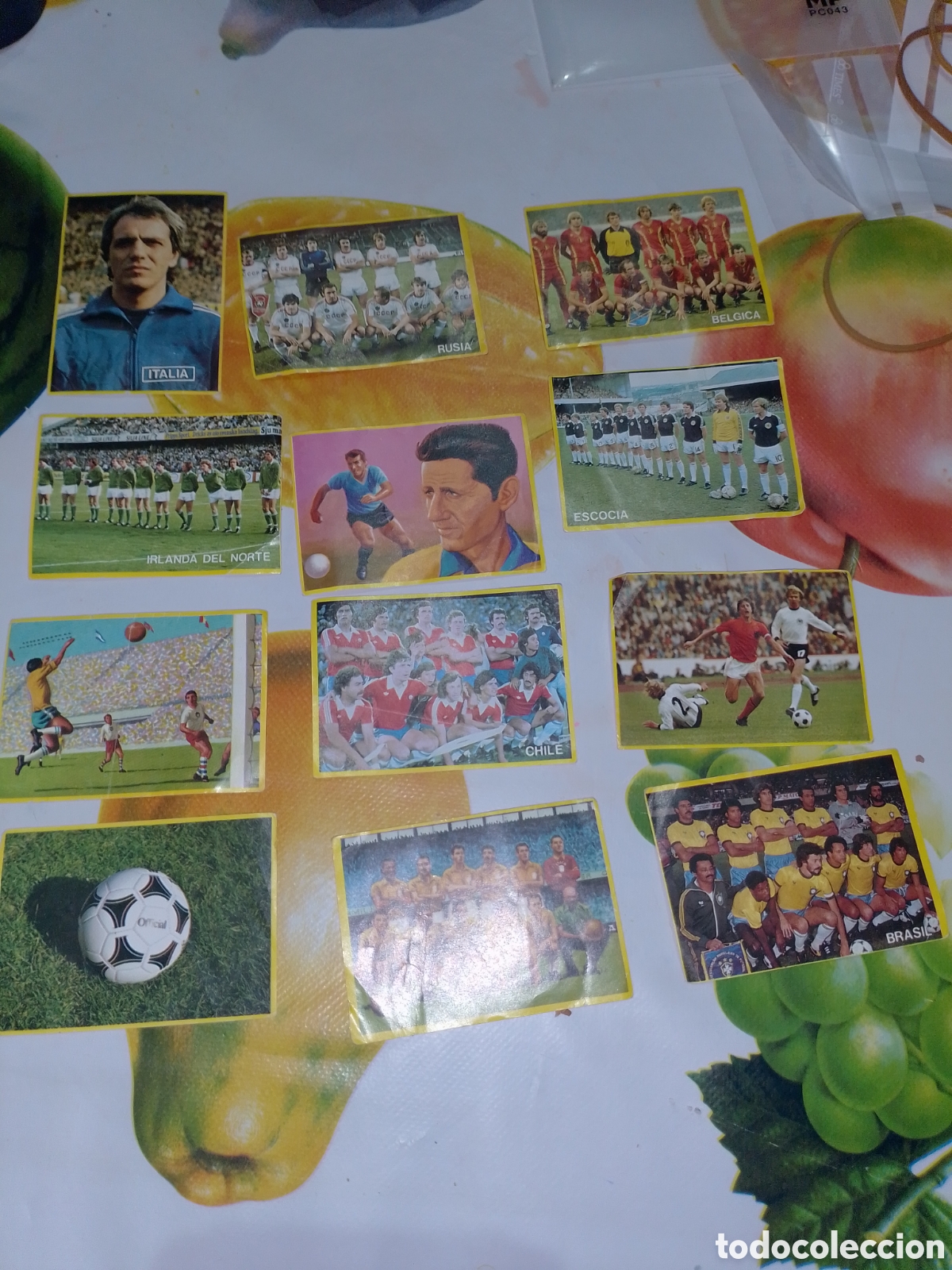 Cromos de F&uacute;tbol: cromos de la liga 82 danone