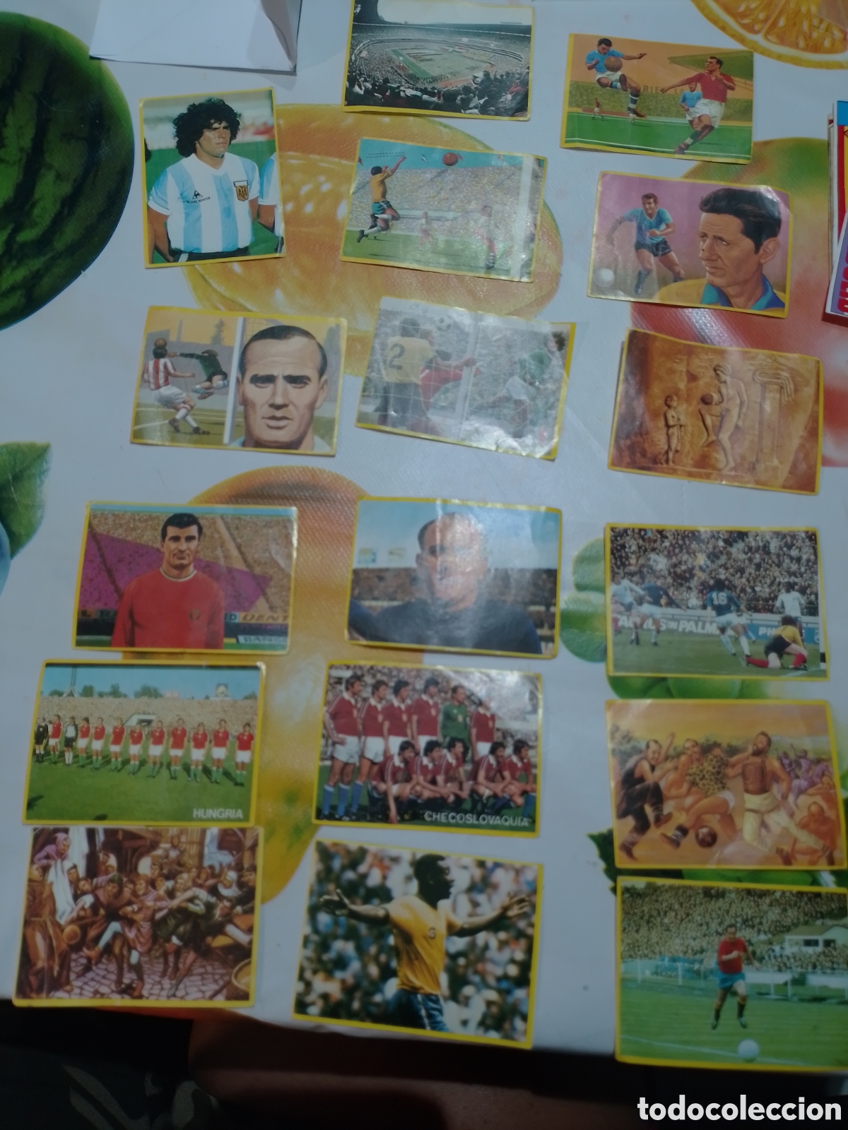 Cromos de F&uacute;tbol: cromos de la liga 82 danone