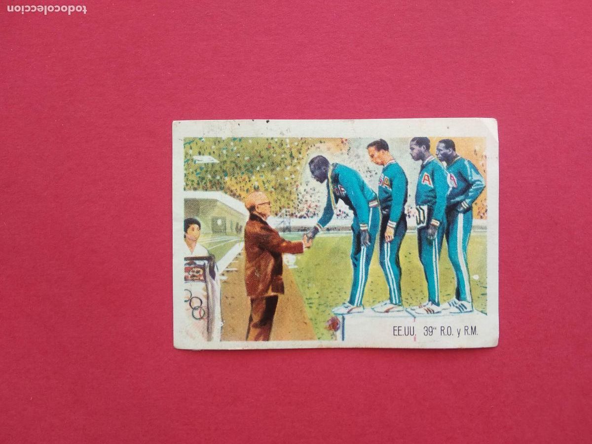 Cromos de f&uacute;tbol: NESTLE LOS JUEGOS OLIMPICOS DE TOKIO 1964 CROMO DESPEGADO N&ordm; 205