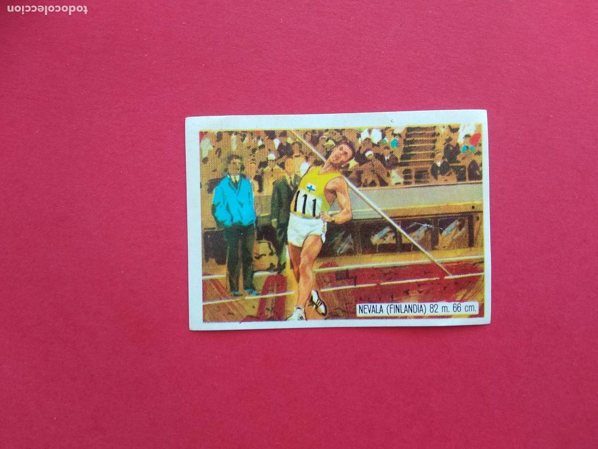 Cromos de f&uacute;tbol: NESTLE LOS JUEGOS OLIMPICOS DE TOKIO 1964 CROMO DESPEGADO N&ordm; 214 NEVALA