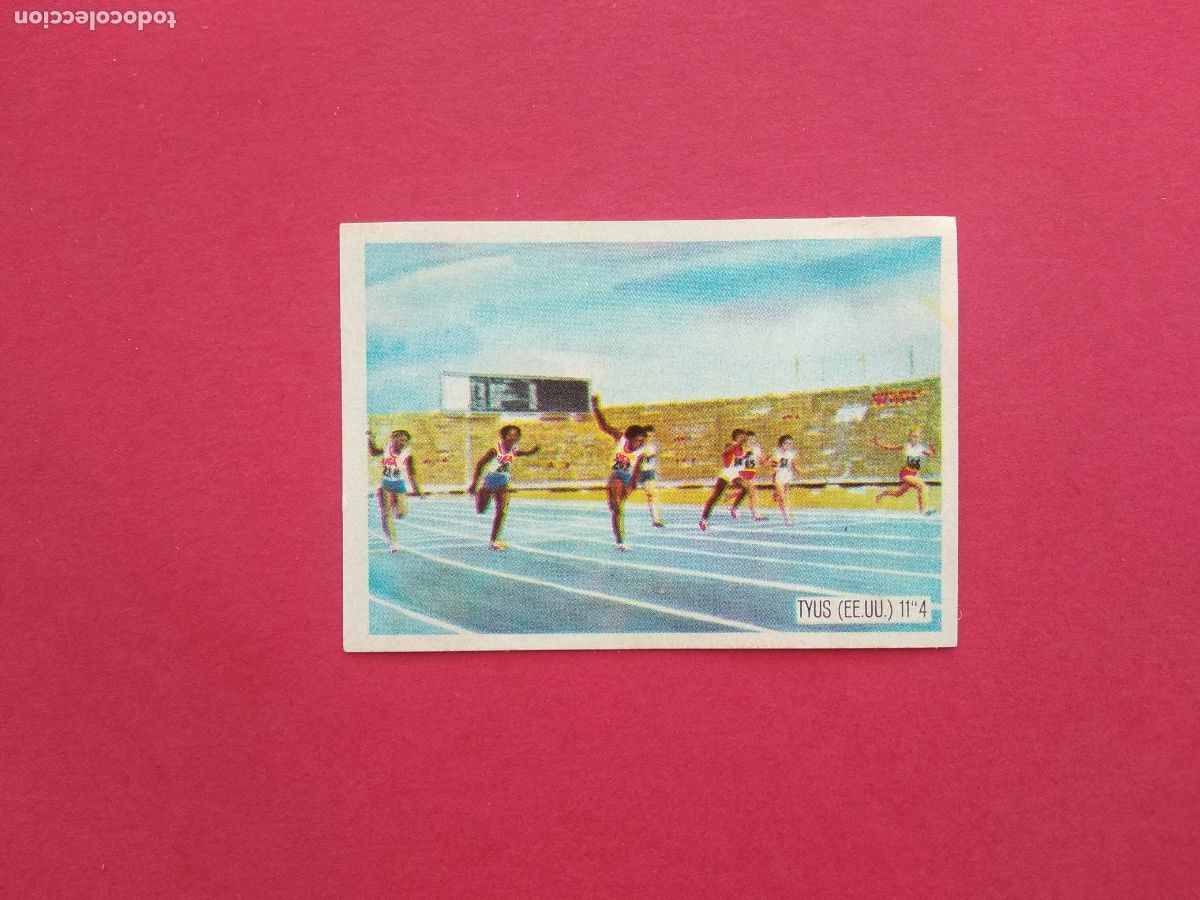 Cromos de f&uacute;tbol: NESTLE LOS JUEGOS OLIMPICOS DE TOKIO 1964 CROMO DESPEGADO N&ordm; 217 TYUS