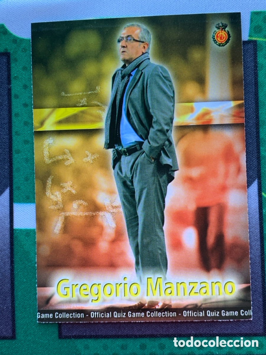 Football Stickers: 219 Manzano Mallorca Base card MUNDICROMO FICHAS LIGA 2009 2010 09 10