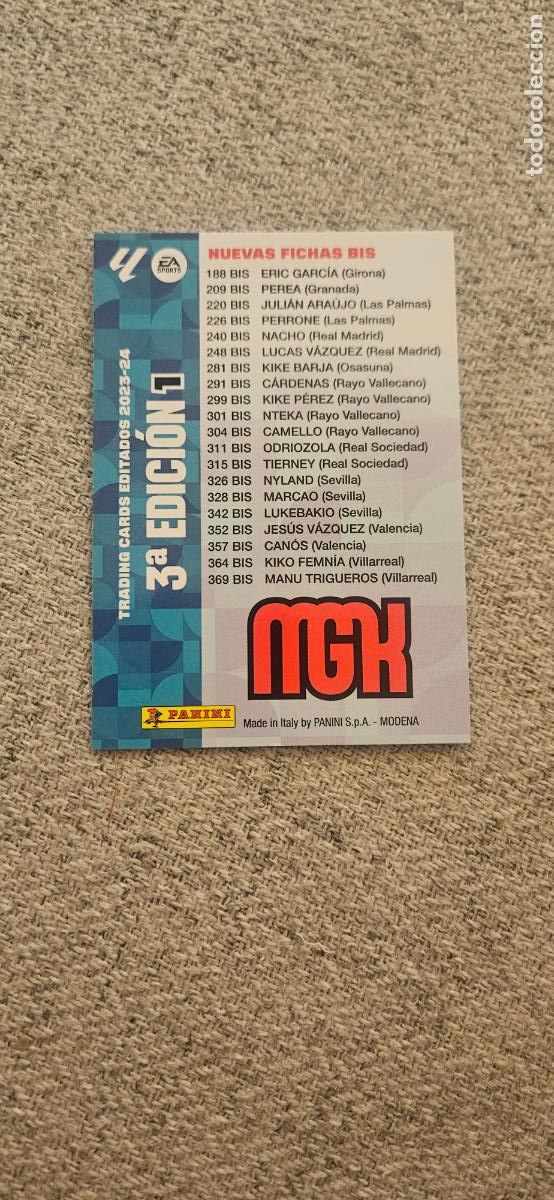 Cromos de f&uacute;tbol: 3 edici&oacute;n listado megacracks 2023 2024 23 24