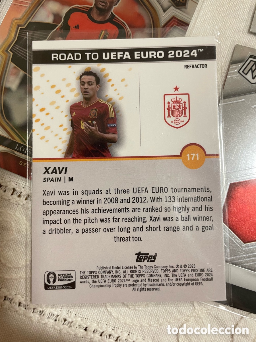 Cromos de f&uacute;tbol: Xavier Hern&aacute;ndez refractor Topps 171 - Foto 2
