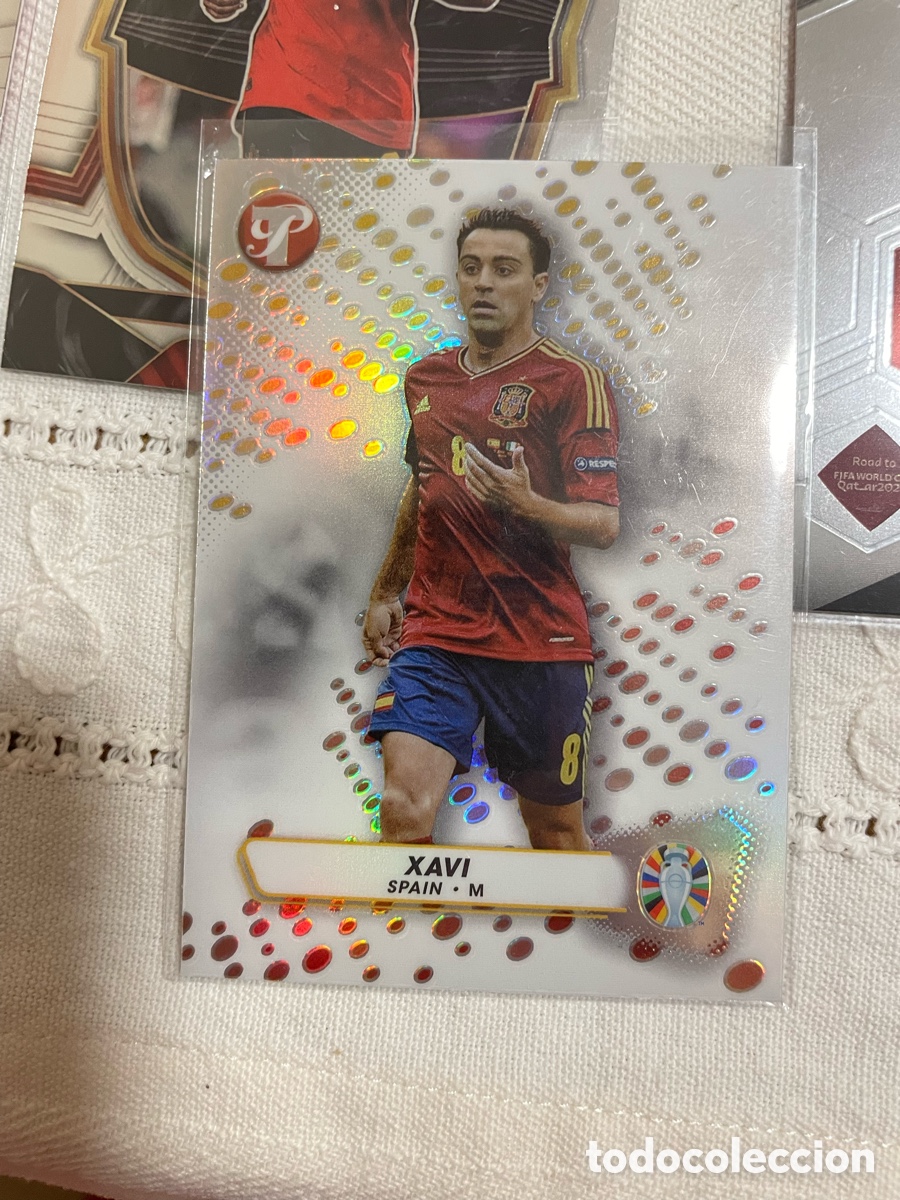 Fu&szlig;ball-Sticker: Xavier Hern&aacute;ndez refractor Topps 171