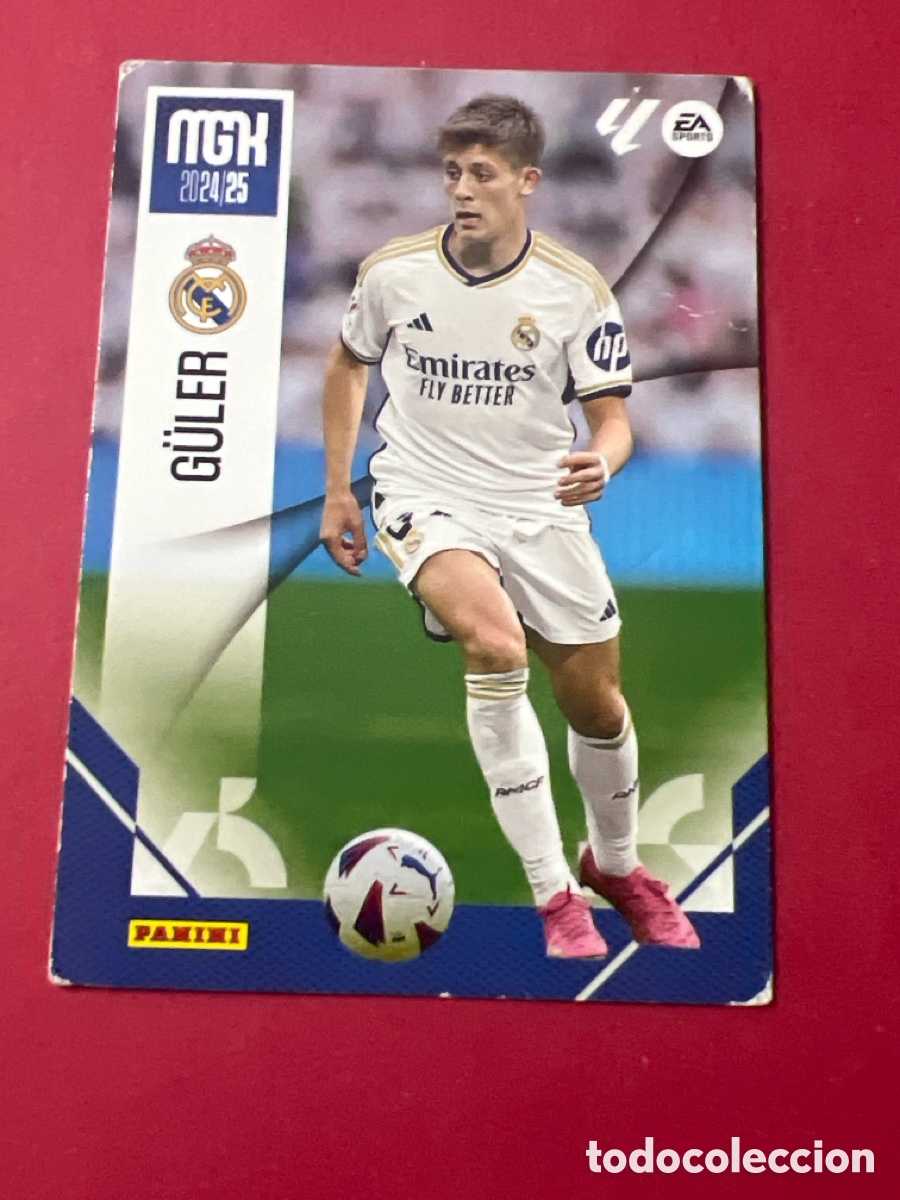 Fu&szlig;ball-Sticker: C1597. 227 ARDA G&Uuml;LER REAL MADRID CF CROMO FICHA MEGACRACKS MGK 2024-25 PANINI 2024 2025 24 25