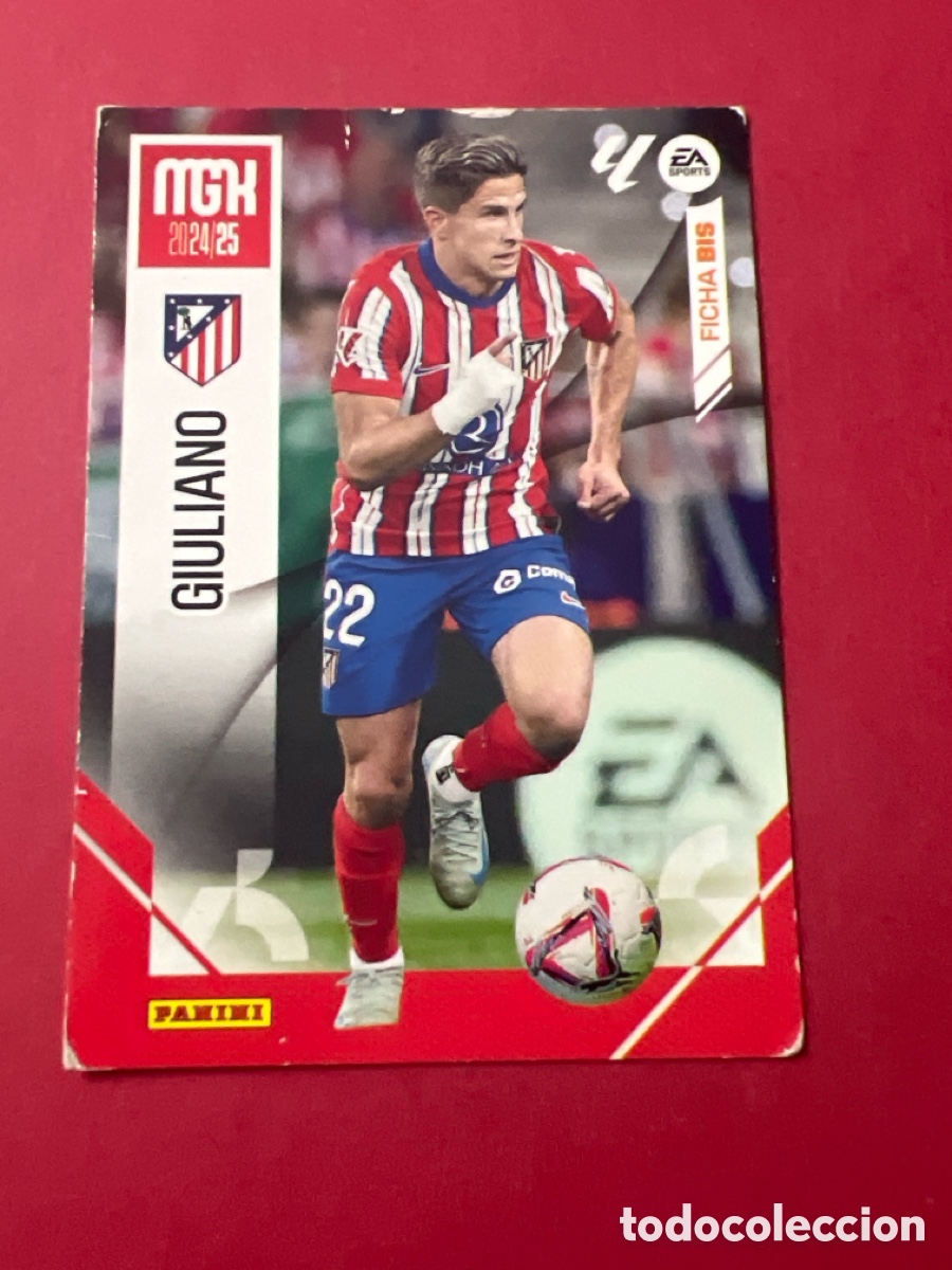 Cromos de Futebol: C1611. MEGACRACKS 2024/2025 72 BIS GIULIANO AT.MADRID