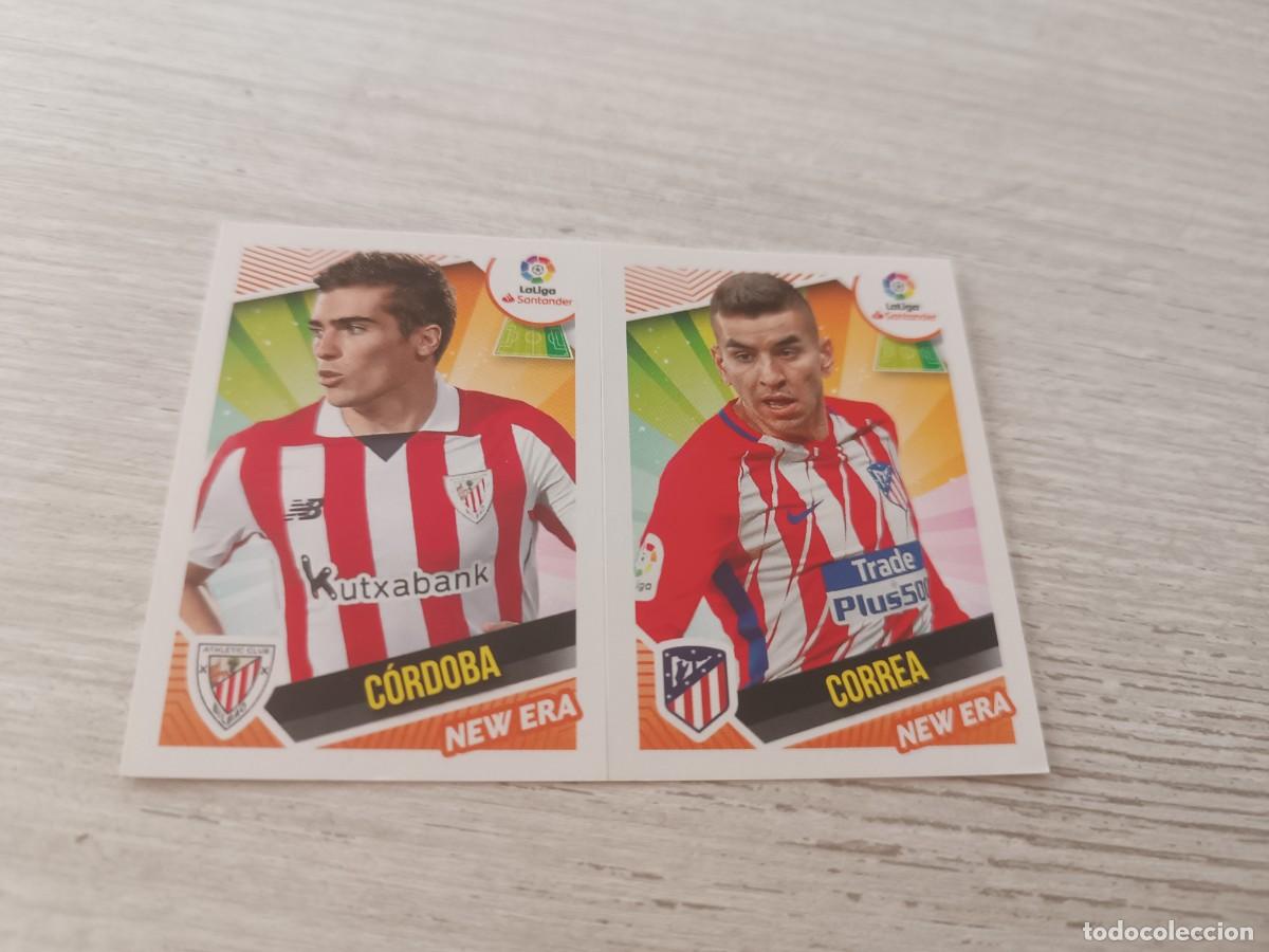 Cromos de f&uacute;tbol: C&Oacute;RDOBA CORREA NEW ERA NUNCA PEGADO LIGA ESTE 2018 2019 18 19