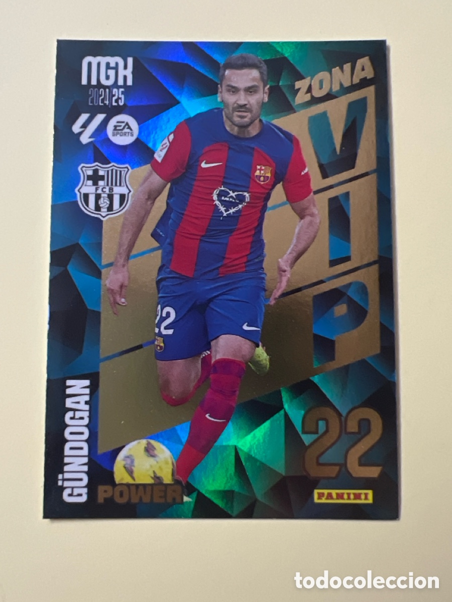 Cromos de Futebol: P 394 GUNDOGAN BARCELONA MEGACRACKS 2024 2025 24 25 CROMOS CARDS PANINI TOPPS PARALELA POWER P394