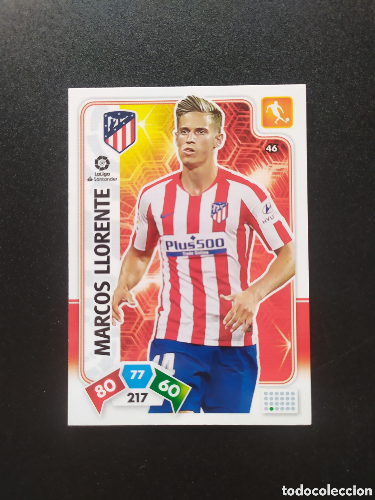 Cromos de Futebol: Adrenalyn 2019 2020 19 20 panini Marcos Llorente n&deg; 46 Atl&eacute;tico Madrid