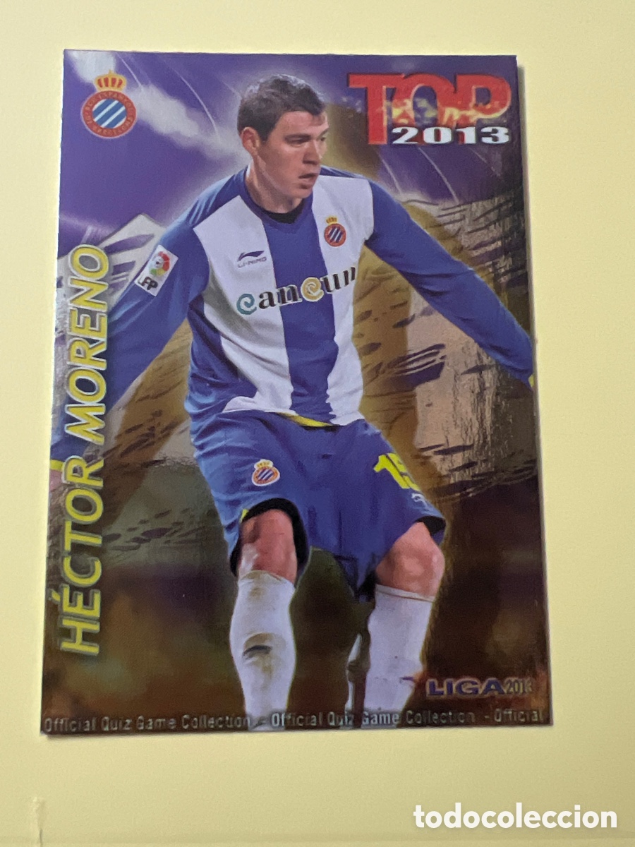 Cromos de f&uacute;tbol: C1942. HECTOR MORENO 574 ESPA&Ntilde;OL MUNDICROMO TOP 2012 2013 CROMO FUTBOL 12 13 LIGA
