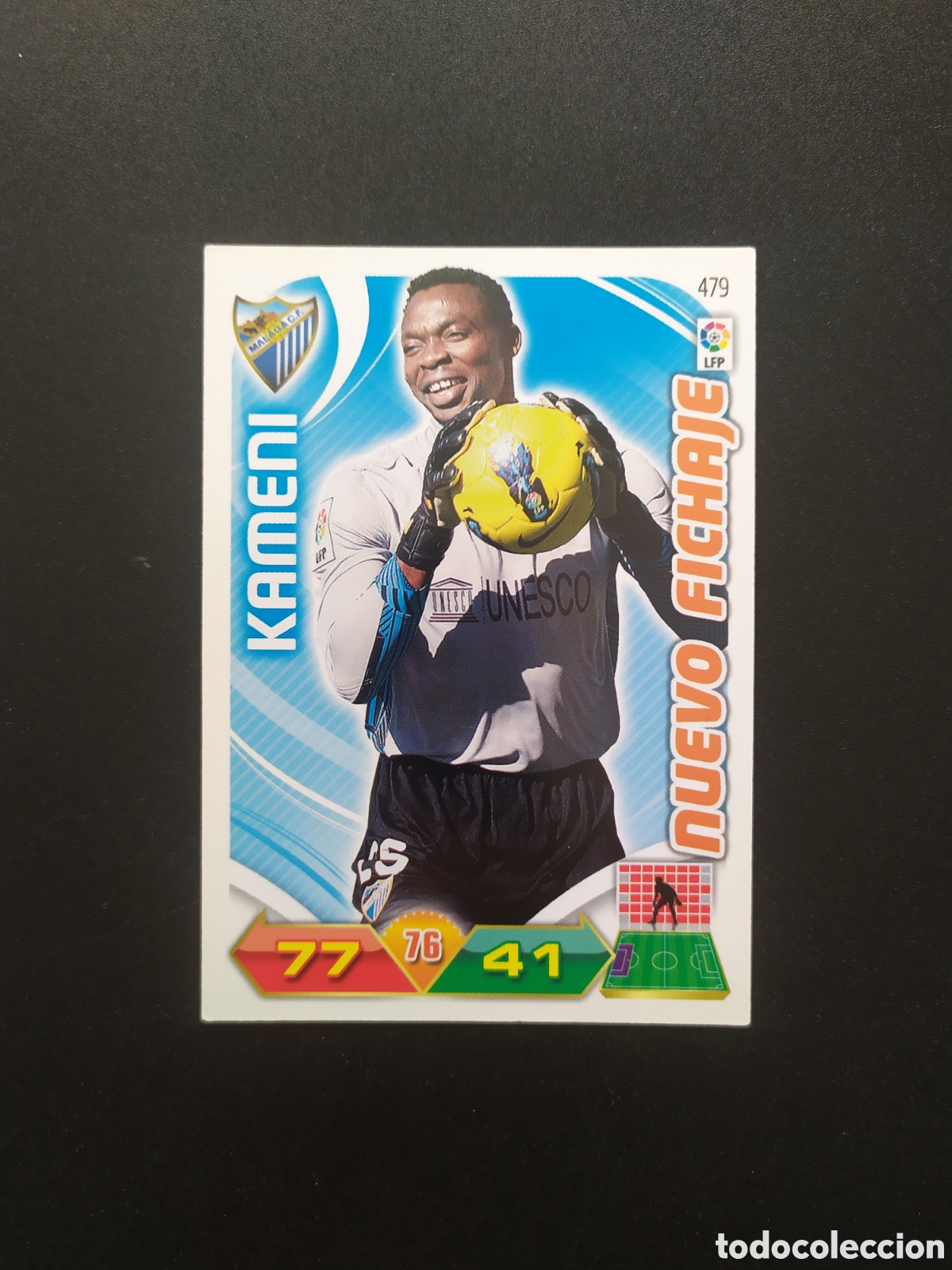 Figurine di Calcio: Adrenalyn 2011 2012 11 12 panini Kameni nuevo fichaje n&deg; 479 M&aacute;laga