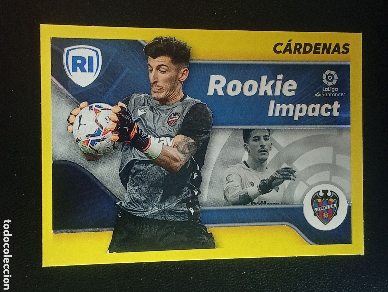 Cromos de Futebol: 4 rookie impact CARDENAS LEVANTE LIGA ESTE 2021 2022 22 CROMOS PANINI TOPPS