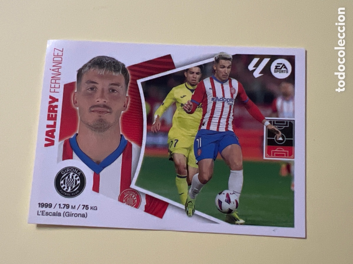 Figurine di Calcio: C8737. VALERY FERNANDEZ - GIRONA FC N&ordm; 11 LIGA ESTE 2024 2025 - 24 25