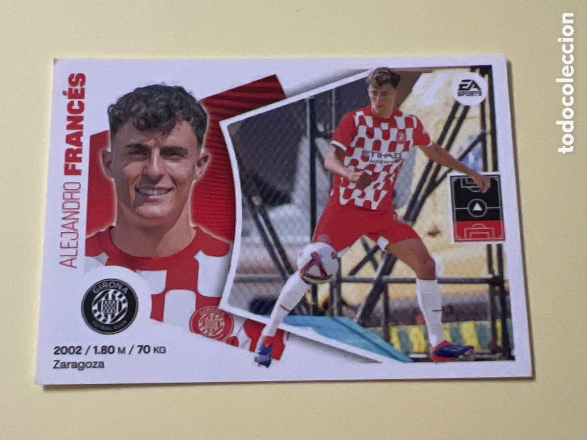 Figurine di Calcio: C9196. CROMO 7B (7 B) FRANCES (GIRONA FC) LIGA 24-25 2024 2025 ALBUM ESTE