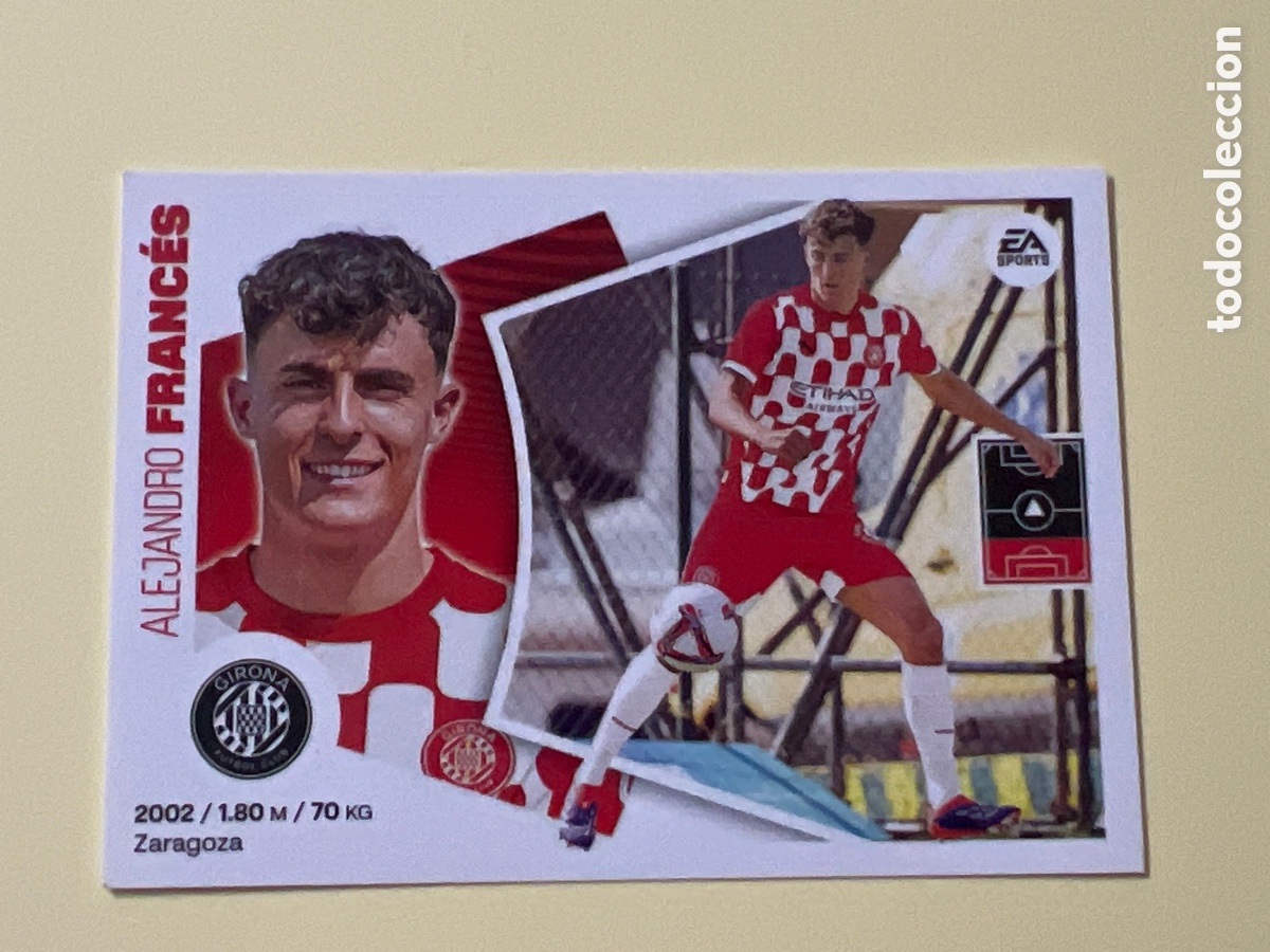 Figurine di Calcio: C9293. CROMO 7B (7 B) FRANCES (GIRONA FC) LIGA 24-25 2024 2025 ALBUM ESTE