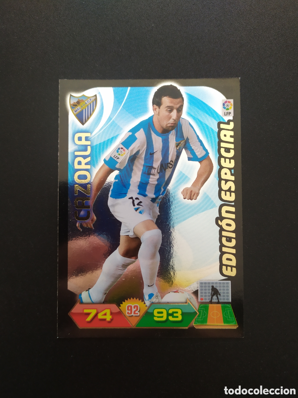 Fu&szlig;ball-Sticker: Adrenalyn 2011 2012 11 12 panini Cazorla edici&oacute;n especial M&aacute;laga