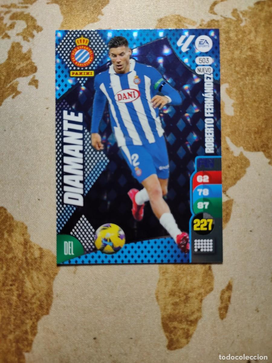 Cromos de f&uacute;tbol: Adrenalyn XL Diamante 503 ROBERTO FERN&Aacute;NDEZ 2024-25