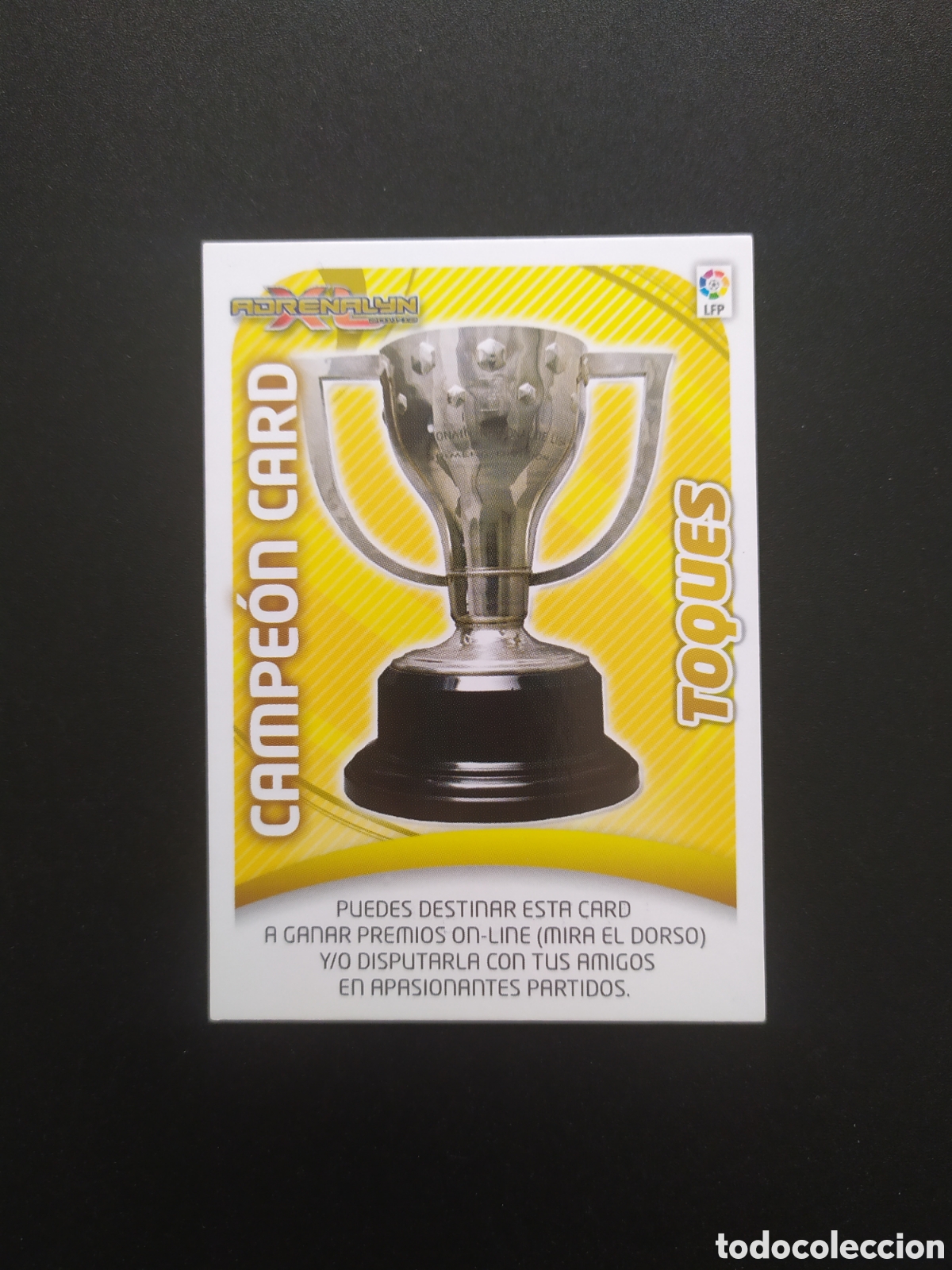 Cromos de f&uacute;tbol: Adrenalyn 2011 2012 11 12 panini Campe&oacute;n Card Toques