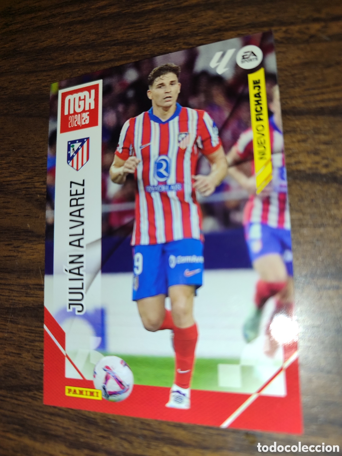 Cromos de f&uacute;tbol: Juli&aacute;n &Aacute;lvarez Nuevo Fichaje MGK 24-25