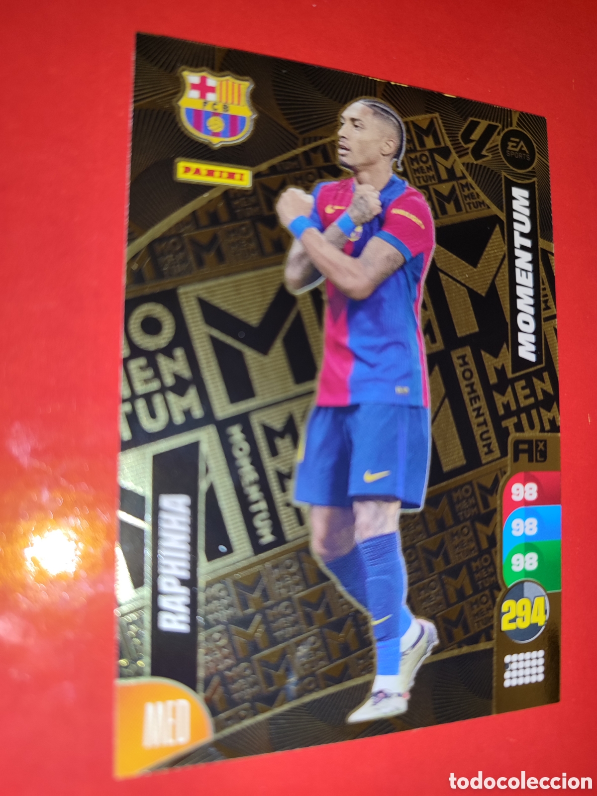Fu&szlig;ball-Sticker: Raphinha Momentum Adrenalyn 24-25