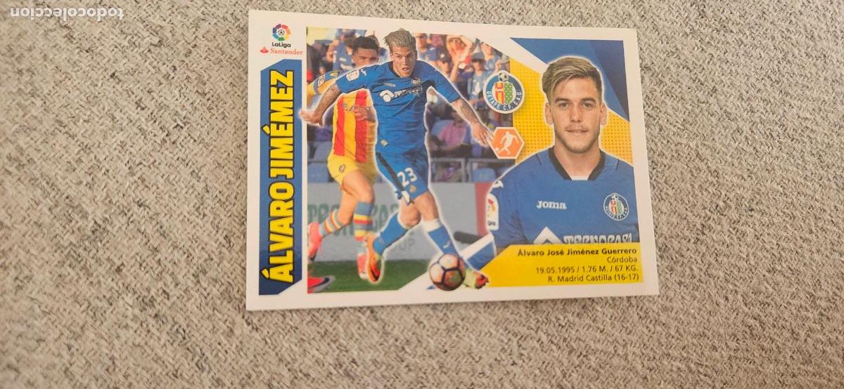 Cromos de F&uacute;tbol: JimemeZ getafe l este 2017 2018 17 18 sin pegar