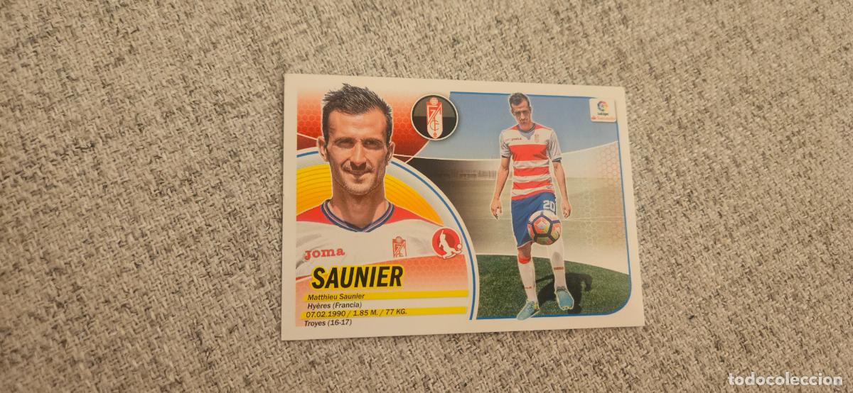 Cartes &agrave; collectionner de Football: Saunier granada Coloca s este 2016 2017;16 17! sin pegar