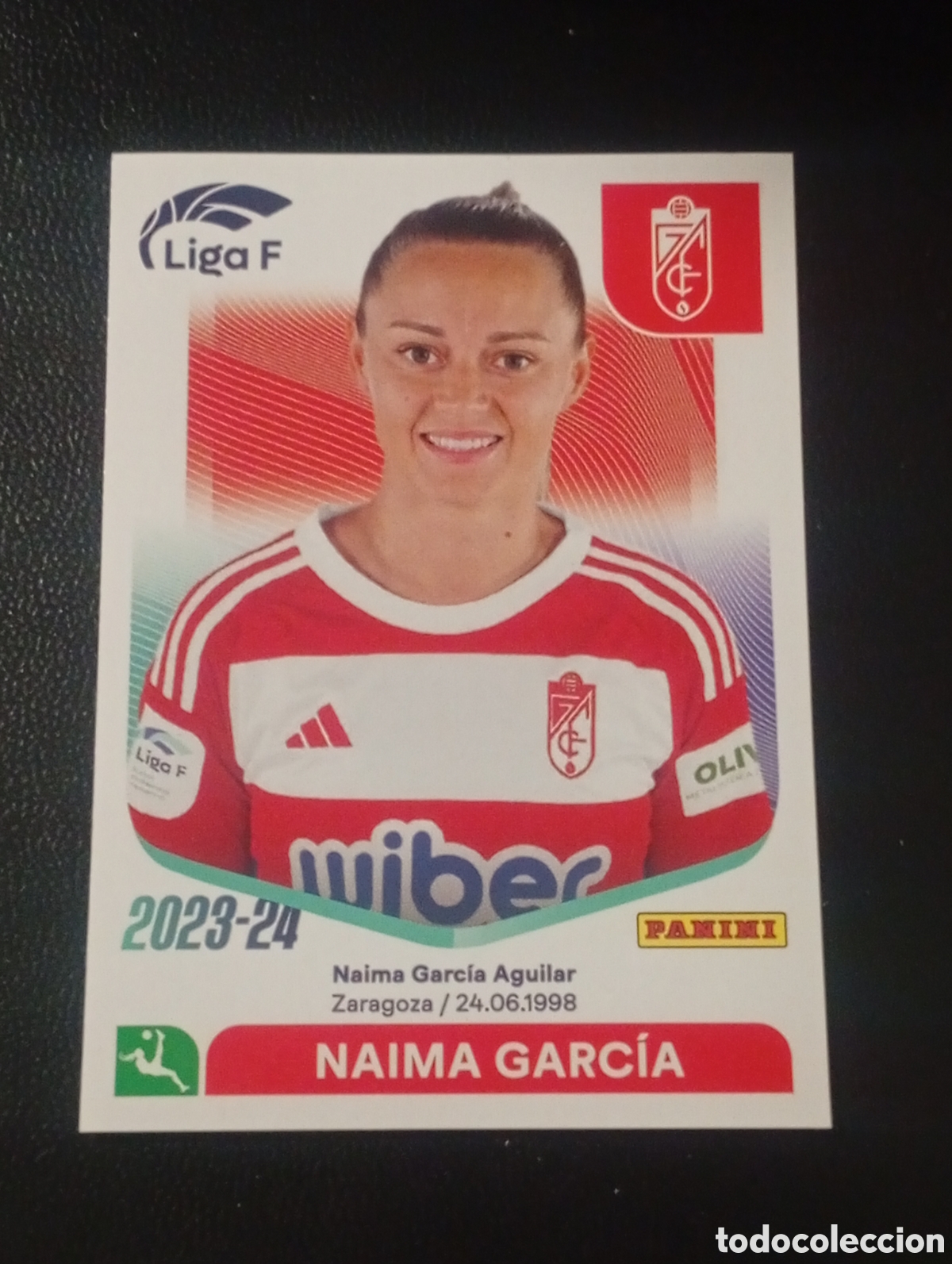 Cromos de Futebol: 140 NAIMA GARCIA GRANADA LIGA F FEMENINA PANINI 2023 2024 23 24 CROMO STICKERS WOMEN
