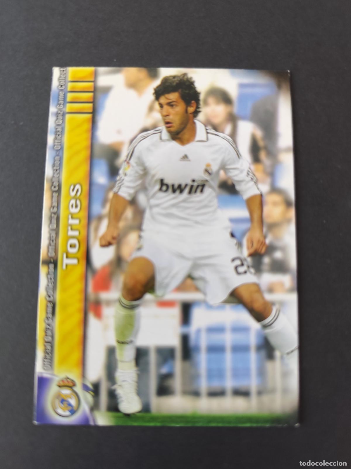 Fu&szlig;ball-Sticker: 33 MIGUEL TORRES REAL MADRID BAJA MUNDICROMO FICHAS LIGA 2009 2010 09 10 PEDIDO M&Iacute;NIMO 2&euro;