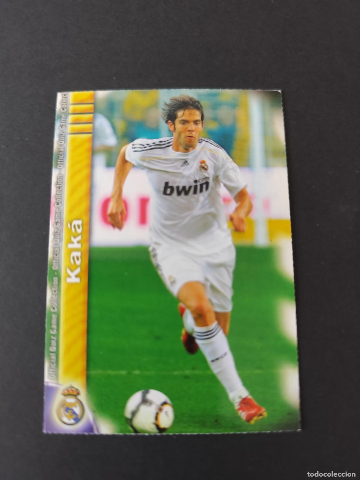 Cartes &agrave; collectionner de Football: ERROR 40 KAK&Aacute; REAL MADRID MUNDICROMO FICHAS LIGA 2009 2010 09 10 PEDIDO M&Iacute;NIMO 2&euro;
