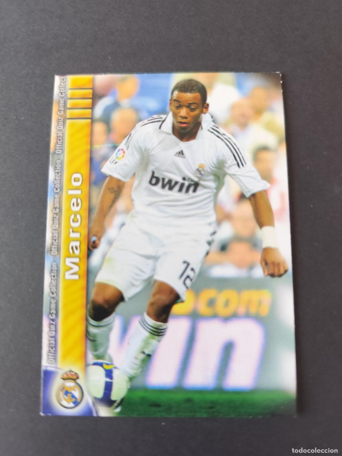 Cartes &agrave; collectionner de Football: 39 MARCELO REAL MADRID MUNDICROMO FICHAS LIGA 2009 2010 09 10 PEDIDO M&Iacute;NIMO 2&euro;