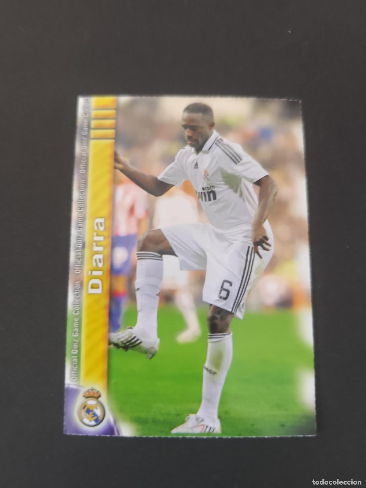 Cartes &agrave; collectionner de Football: 644 MAHAMADOU DIARRA REAL MADRID MUNDICROMO FICHAS LIGA 2009 2010 09 10 PEDIDO M&Iacute;NIMO 2&euro;
