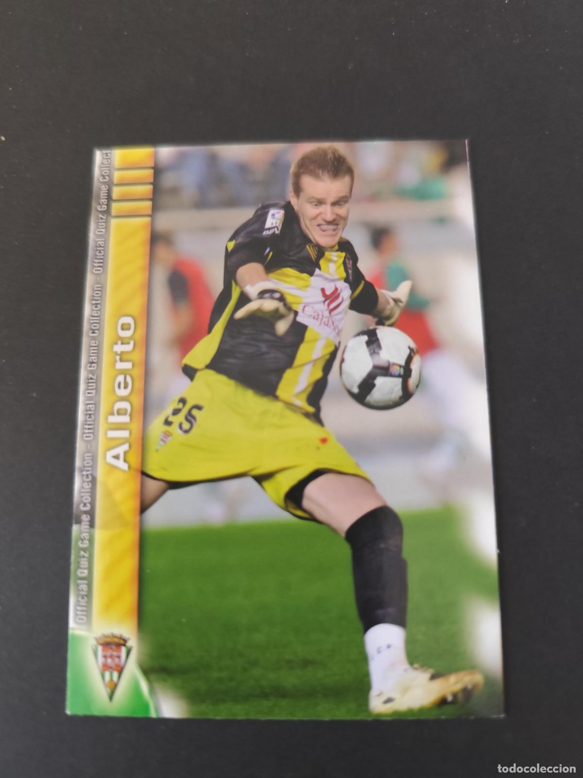 Cromos de F&uacute;tbol: 1266 ALBERTO C&Oacute;RDOBA MUNDICROMO FICHAS LIGA 2009 2010 09 10 PEDIDO M&Iacute;NIMO 2&euro;