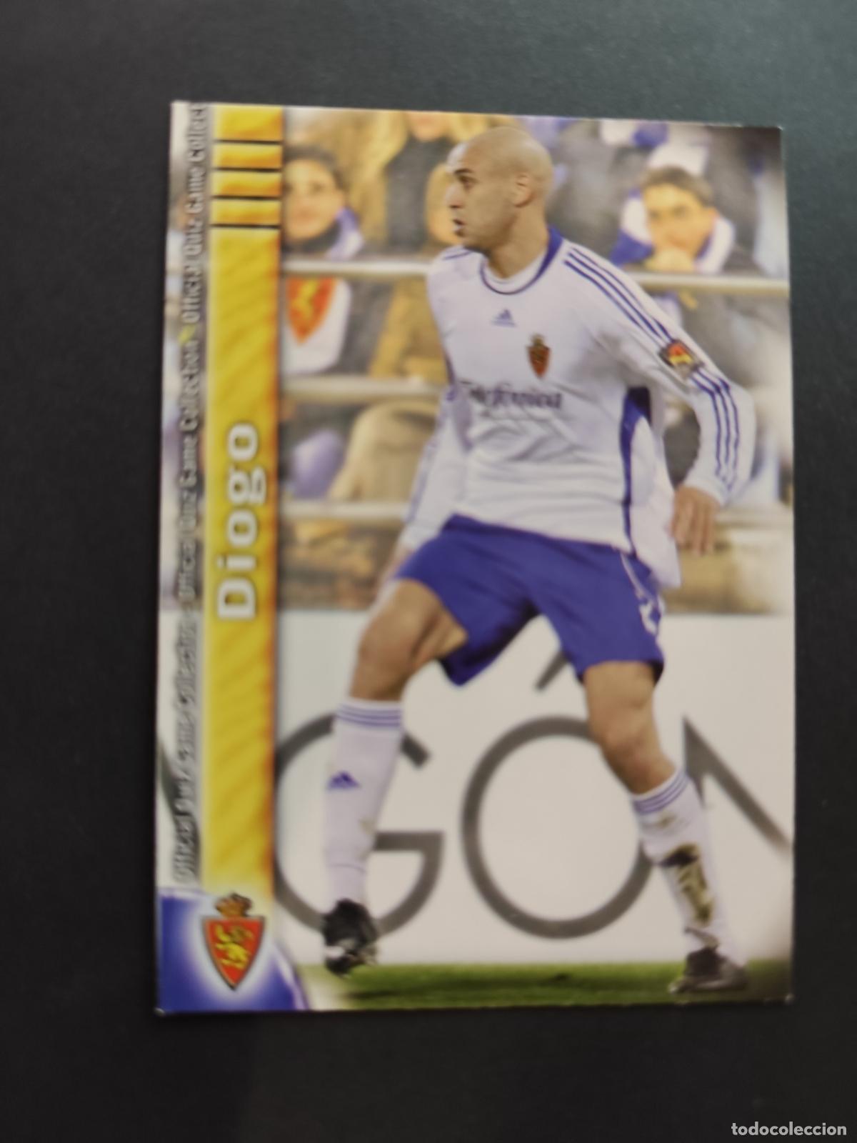 Cartes &agrave; collectionner de Football: 1219 DIOGO ZARAGOZA MUNDICROMO FICHAS LIGA 2009 2010 09 10 PEDIDO M&Iacute;NIMO 2&euro;