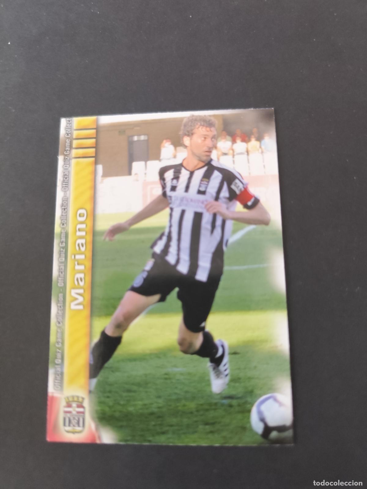 Fu&szlig;ball-Sticker: 1142 MARIANO CARTAGENA MUNDICROMO FICHAS LIGA 2009 2010 09 10 PEDIDO M&Iacute;NIMO 2&euro;
