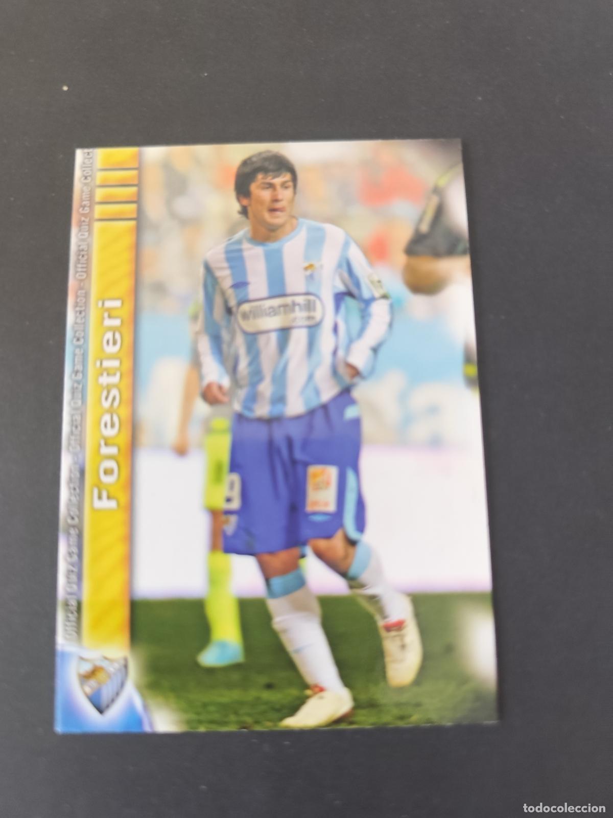 Cartes &agrave; collectionner de Football: 1191 FORESTIERI M&Aacute;LAGA MUNDICROMO FICHAS LIGA 2009 2010 09 10 PEDIDO M&Iacute;NIMO 2&euro;