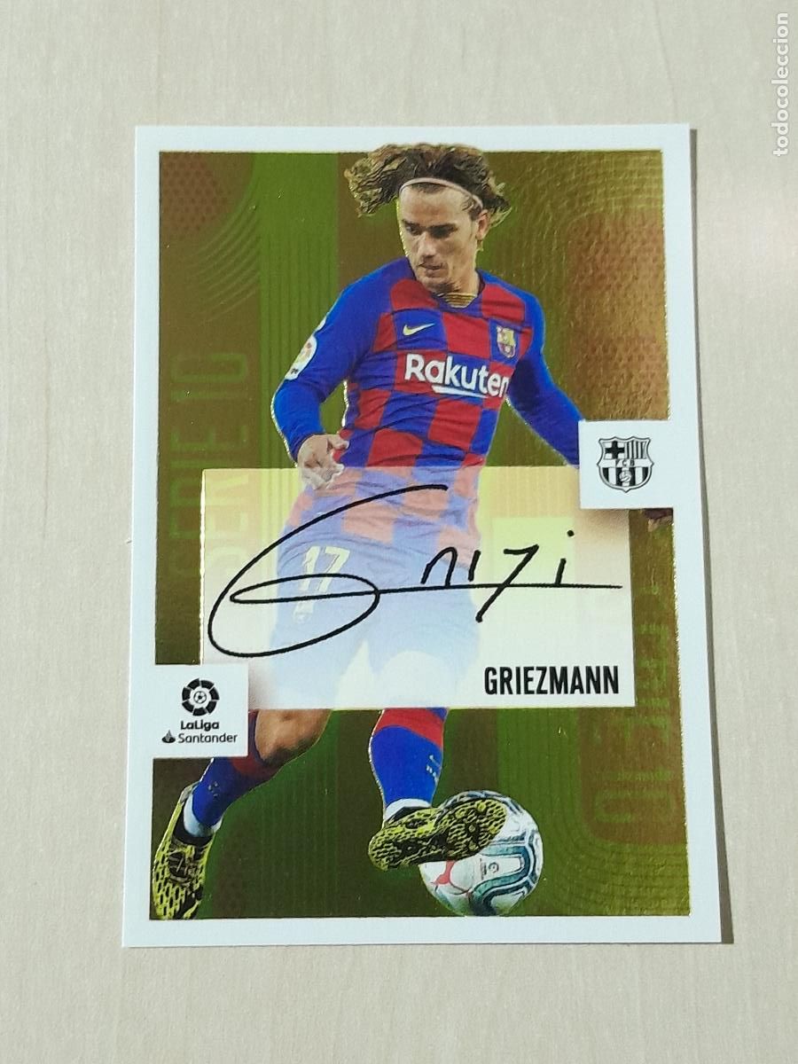 Cromos de F&uacute;tbol: 6 CROMO GRIEZMANN - ESTE 2020 21 - 20 21 - CROMO SIN PEGAR - SERIE 10 ORO