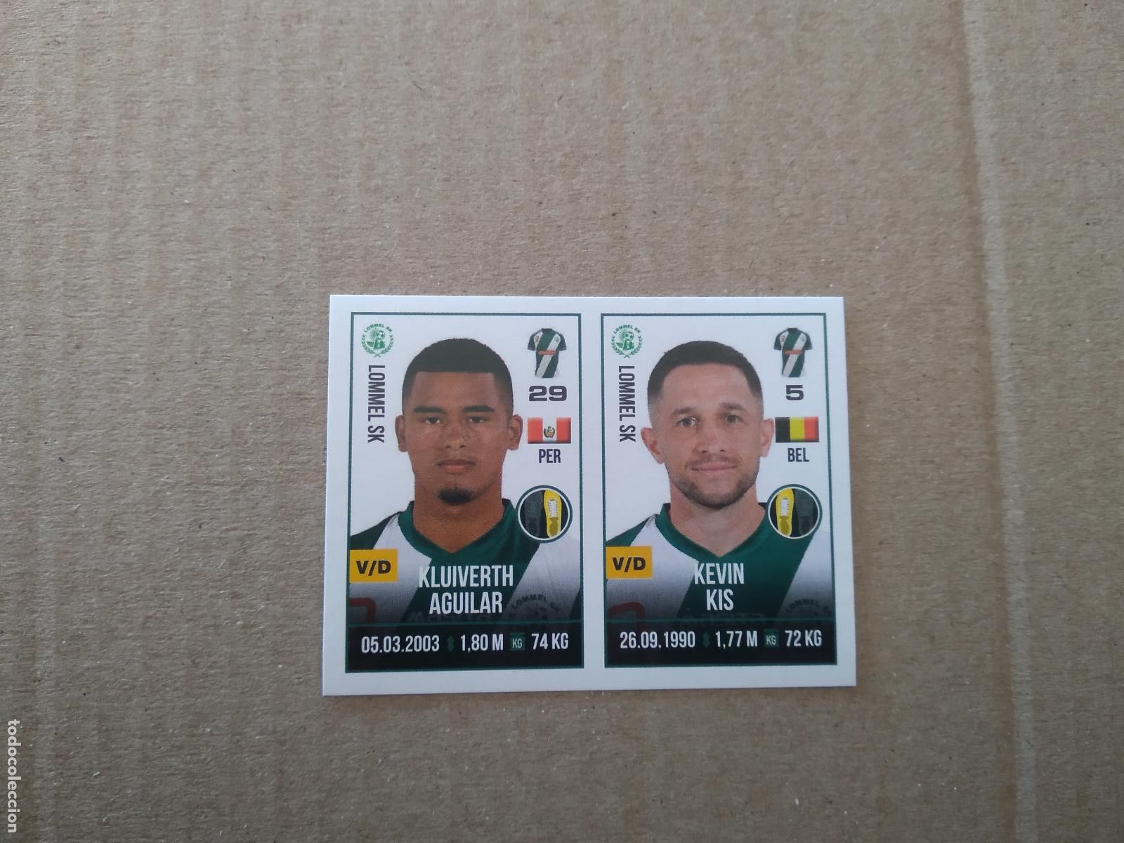 Cromos de F&uacute;tbol: 472 KLUIVERTH AGUILAR KEVIN KIS CROMO FUTBOL PANINI LIGA BELGICA 21-22 PRO LEAGUE 2021-2022