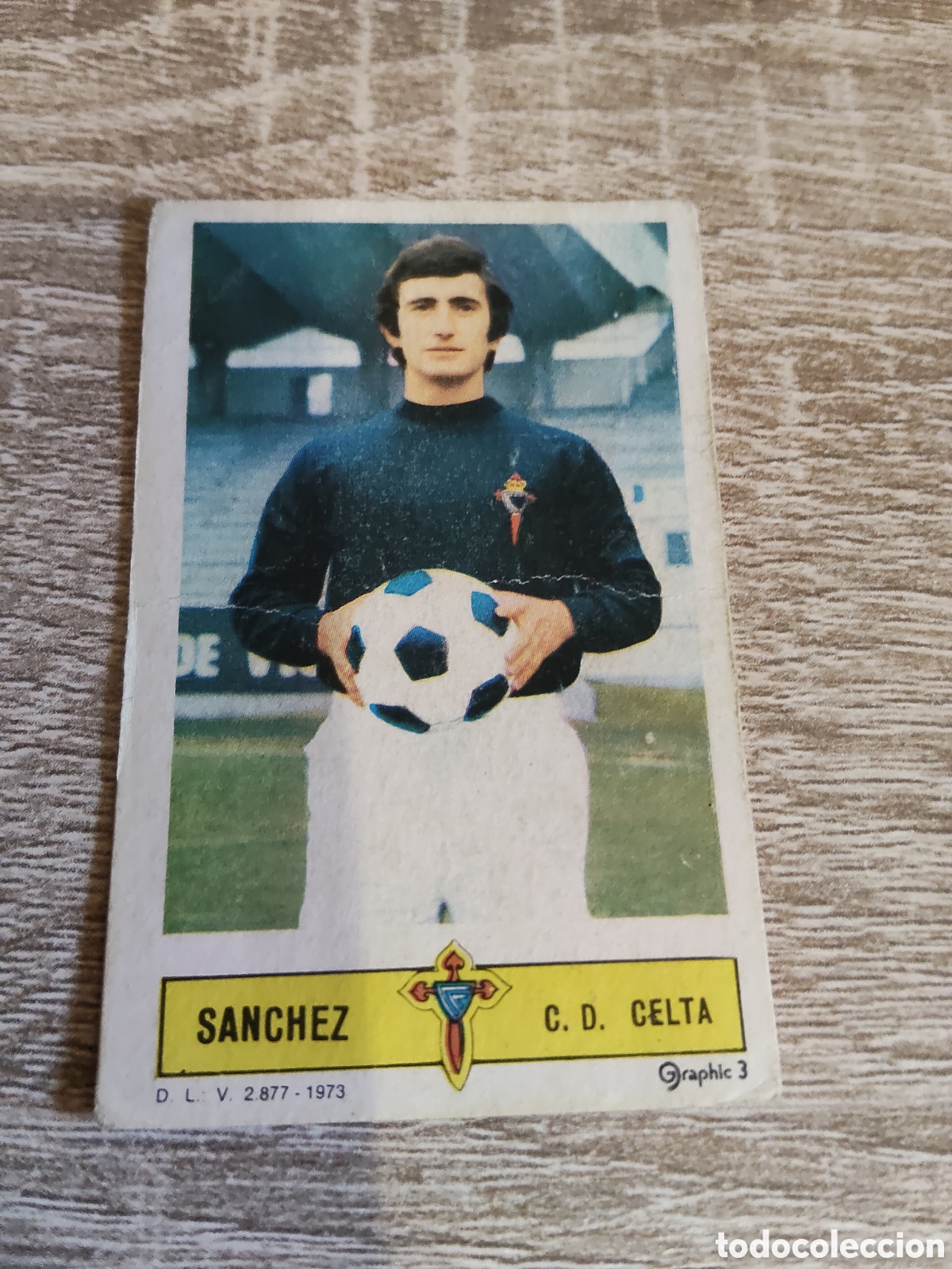 Cromos de F&uacute;tbol: S&aacute;nchez Celta de Vigo liga 1973 1974 73 74 ediciones este