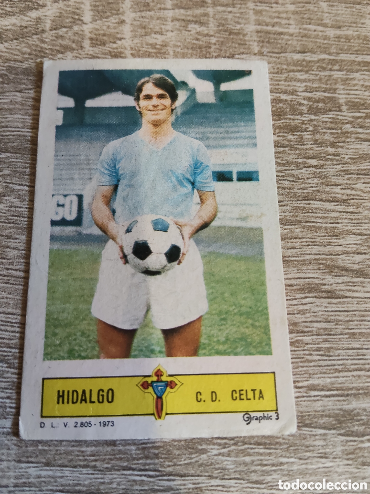 Cromos de F&uacute;tbol: Hidalgo Celta de Vigo liga 1973 1974 73 74 ediciones este