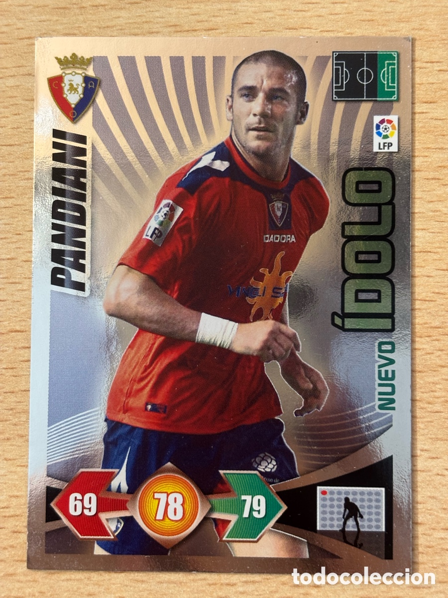 Fu&szlig;ball-Sticker: Pandiani CA Osasuna Nuevo &Iacute;dolo Adrenalyn 2009-2010