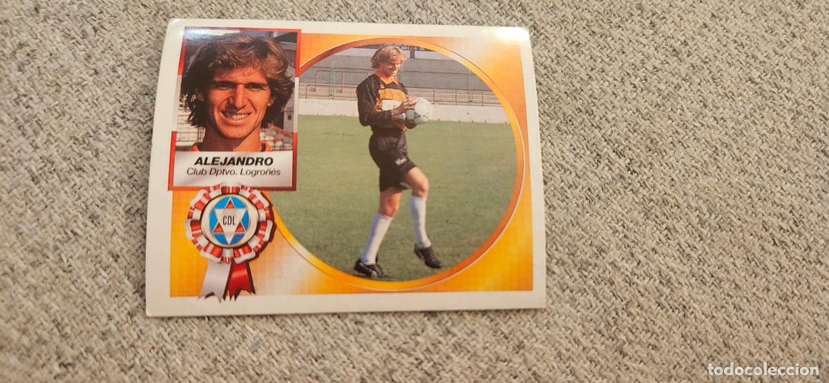 Cromos de f&uacute;tbol: Alejandro o logro&ntilde;es este 1994 1995 94 95 sin pegar - Foto 1