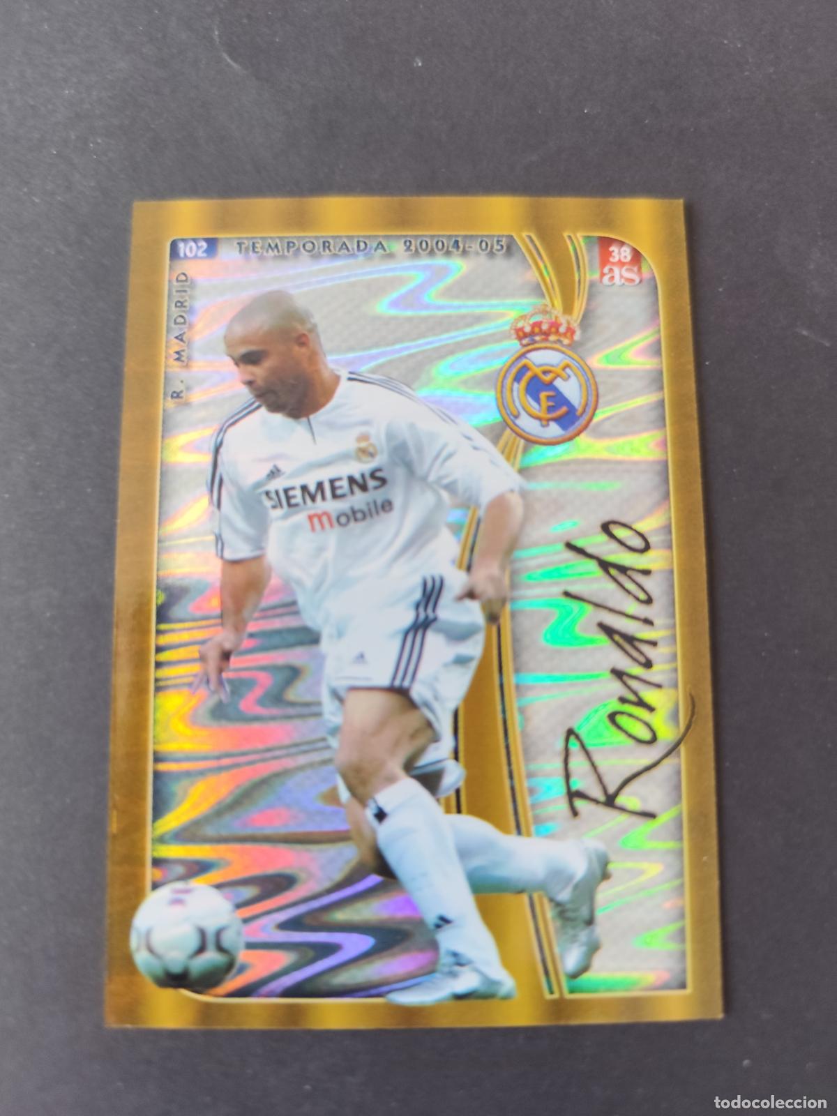 102 ronaldo nazario real madrid versión diario - Compra venta en