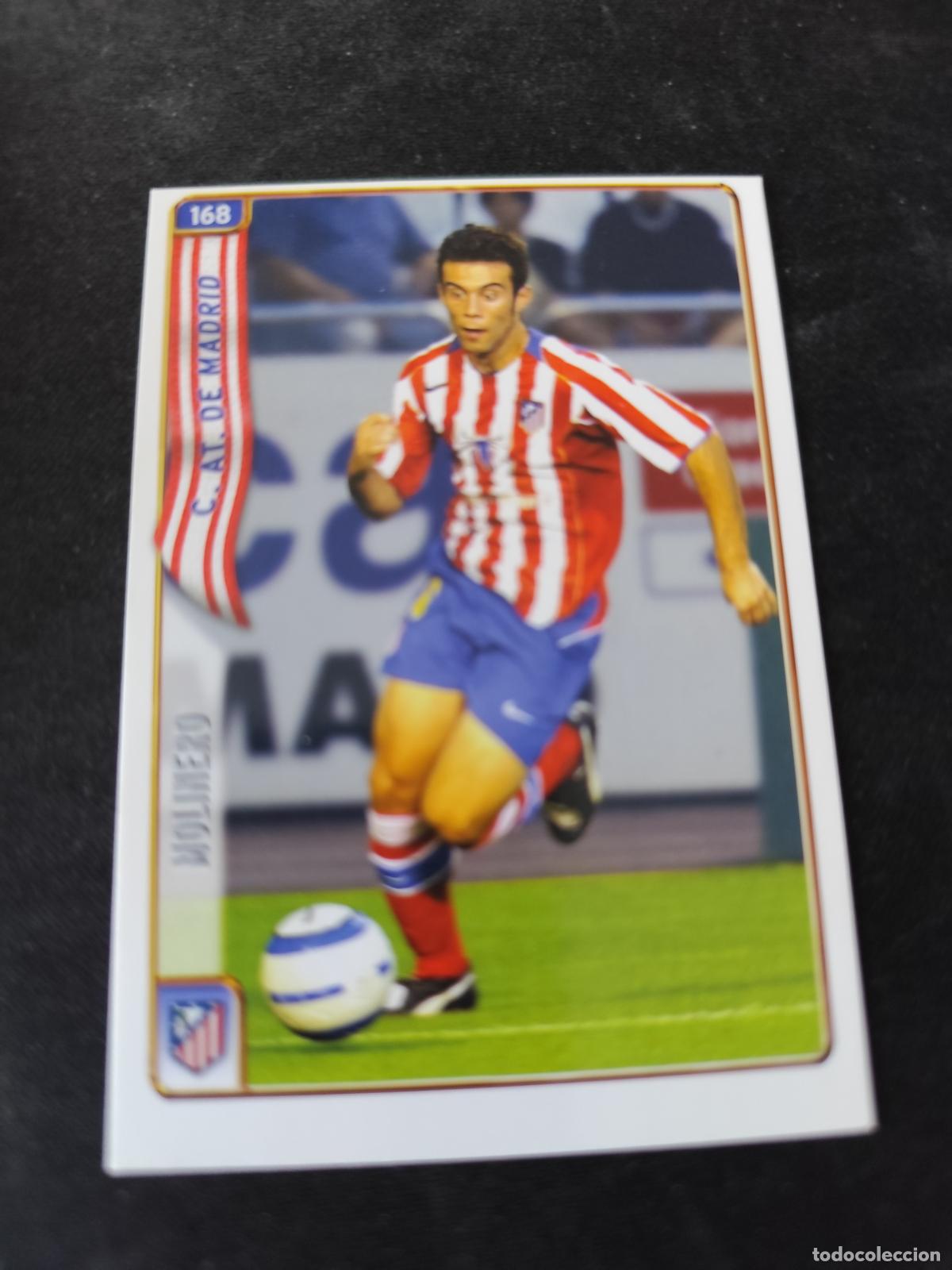 Figurine di Calcio: CORREGIDO 168 MOLINERO ATL&Eacute;TICO MADRID MUNDICROMO FICHAS LIGA 2004 2005 04 05 PEDIDO M&Iacute;NIMO 2&euro;