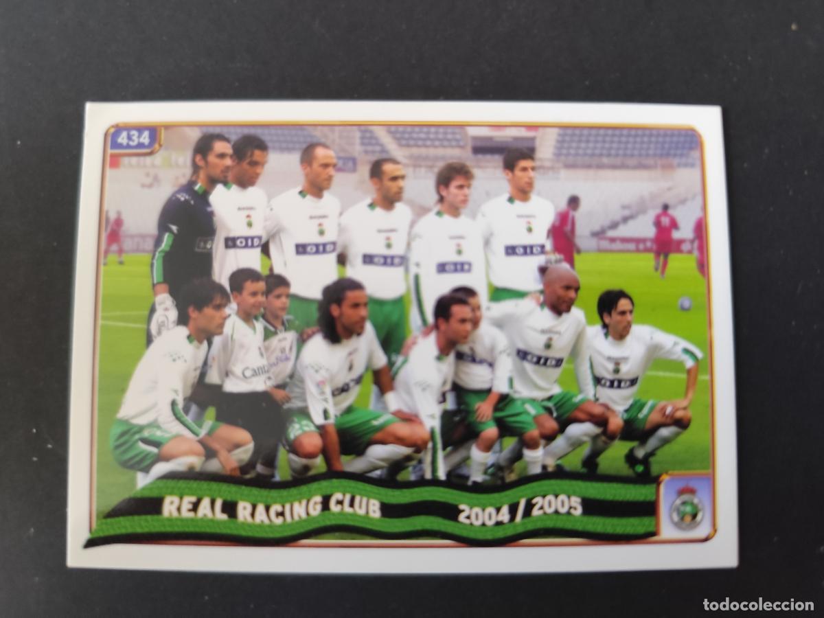 Cromos de Futebol: ERROR 434 ALINEACI&Oacute;N HIMNO RACING SANTANDER MUNDICROMO FICHAS LIGA 2004 2005 04 05 PEDIDO M&Iacute;NIMO 2&euro;