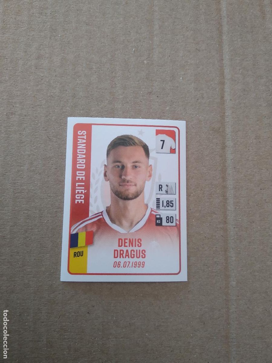 Cromos de f&uacute;tbol: 329 DENIS DRAGUS STANDARD DE LIEGE CROMO FUTBOL PANINI PRO LEAGUE 22-23 LIGA BELGICA 2022-2023