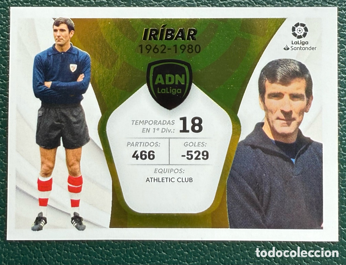 Fu&szlig;ball-Sticker: 15 IRIBAR ATHLETIC DE BILBAO ADN LA LIGA CROMOS LIGA ESTE 2021 2022 PANINI 21 22