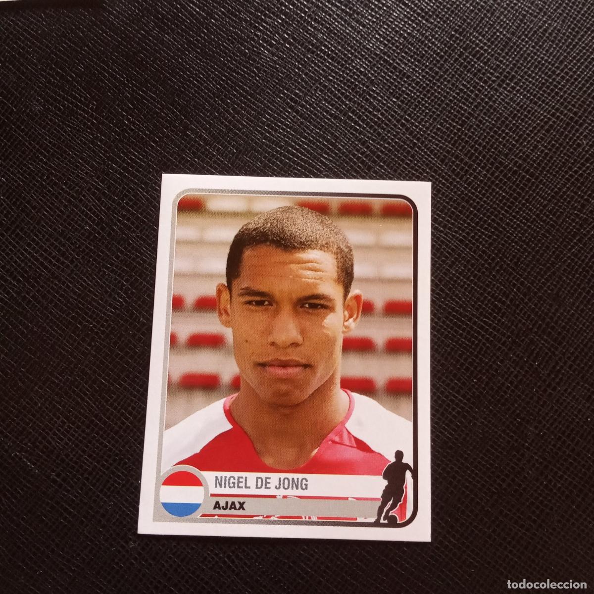 Fu&szlig;ball-Sticker: 37 DE JONG AJAX PANINI CHAMPIONS OF EUROPE 1955 2004 2005 FUTBOL 04 05 - (MD09-10/1) PG33